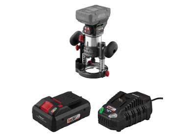 PARKSIDE PERFORMANCE® Aku multifunkčná fréza 3 v 1 PMFAP 20-Li B2 + Smart akumulátor 20 V/4 Ah + Rýchlonabíjačka akumulátora 20 V/4,5 A