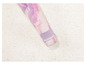 Ružová a fialová mikina s tie-dye vzorom a fialovým lemom.