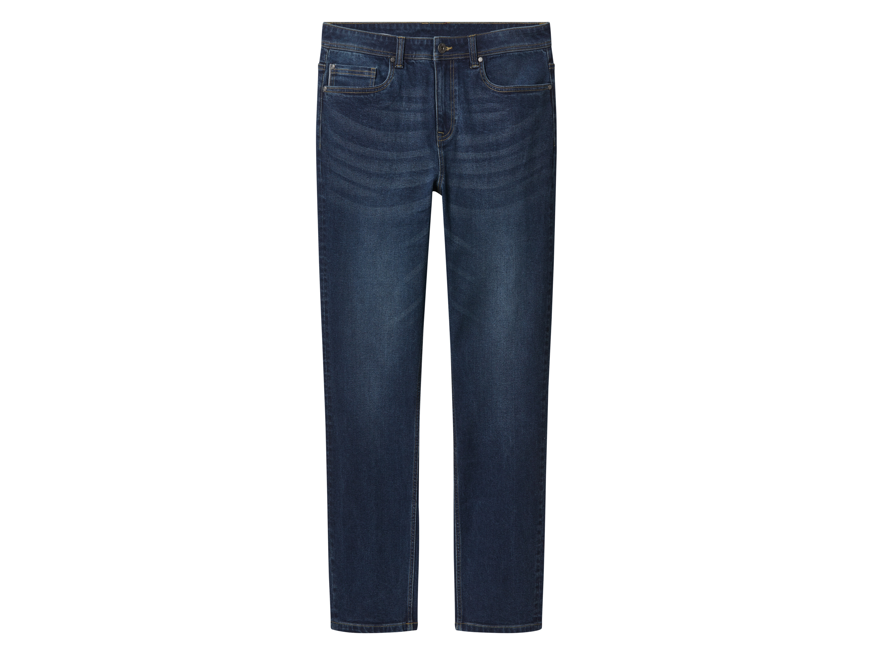 esmara Men Pánske rifle „Slim Fit" (tmavomodrá, 54 (38/32))