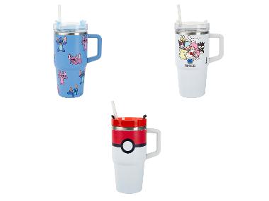 Cestovný hrnček Stitch/Hello Kitty/Pokémon