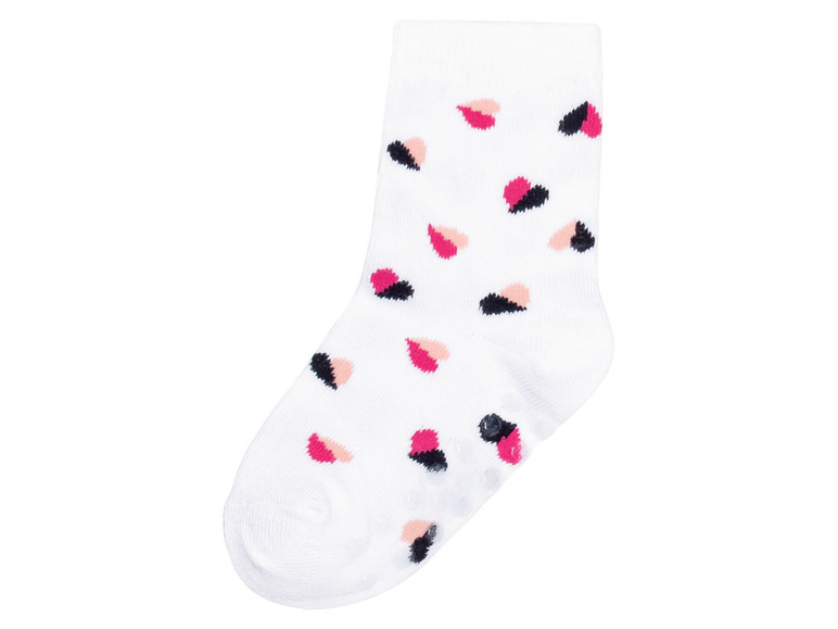 Prejsť na zobrazenie na celú obrazovku: lupilu Dievčenské ponožky s protišmykovými nopkami, 5 párov – obrázok 3