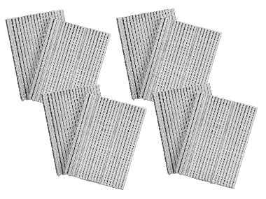 PARKSIDE® Súprava klincov, 3 800-dielna, 4 balenia