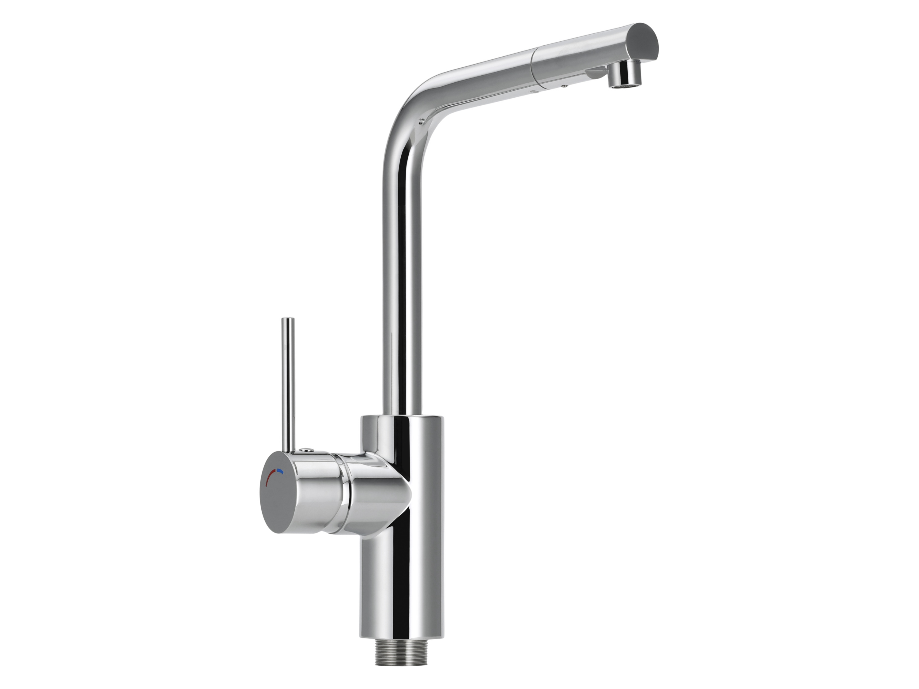 LIVARNO® Kuchynská batéria (kuchynská batéria – chróm, hranatá)