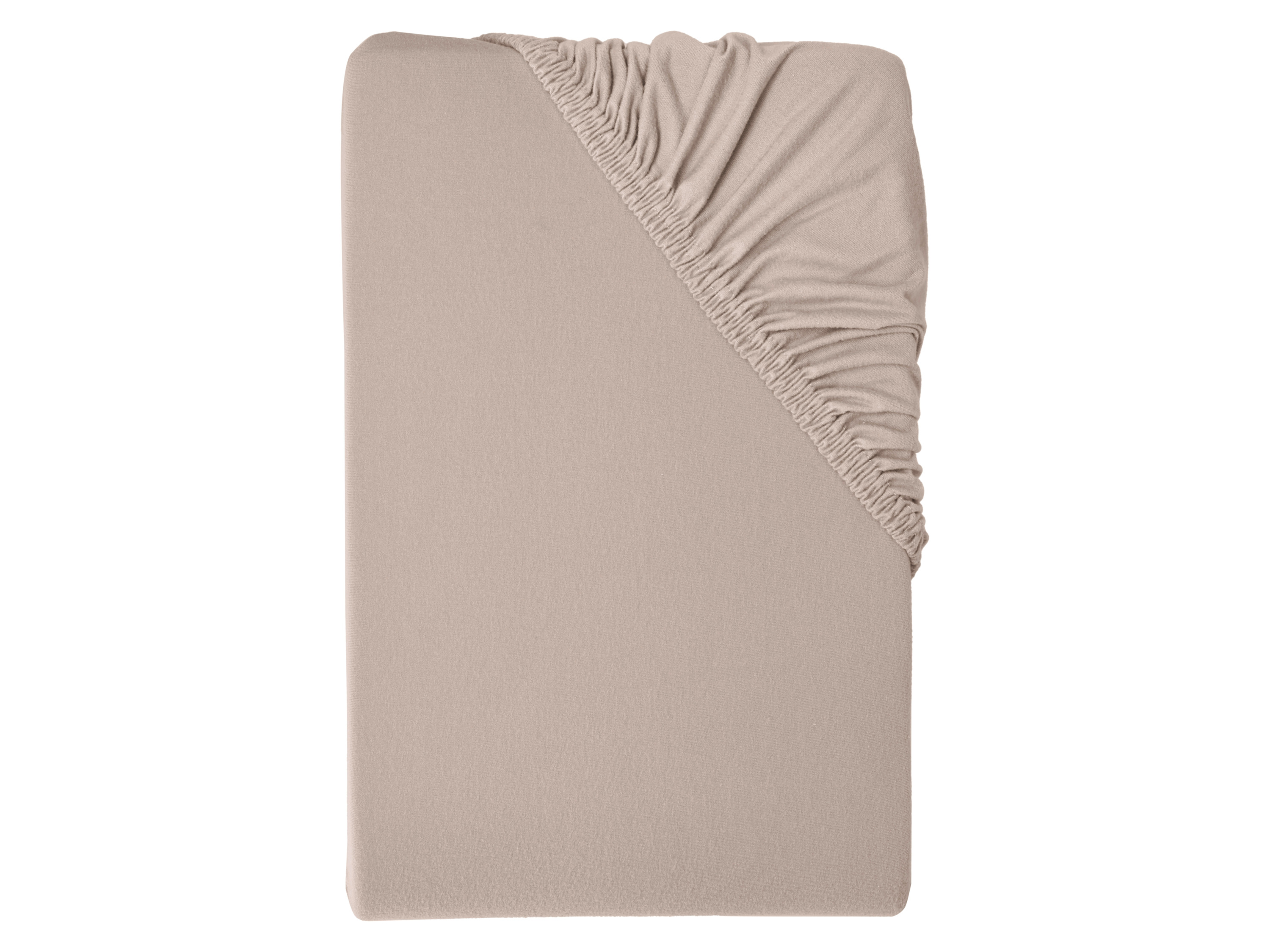 LIVARNO Džersejová napínacia plachta z mikrovlákna, 90 – 100 x 200 cm (sivá)
