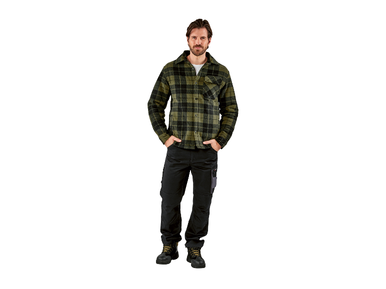 Parkside® Pánska košeľová bunda (kaki, XXL (60/62))