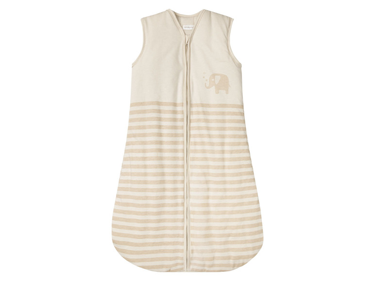 bellybutton Detský bavlnený vak na spanie pre bábätká (6 – 12 mesiacov, béžová)