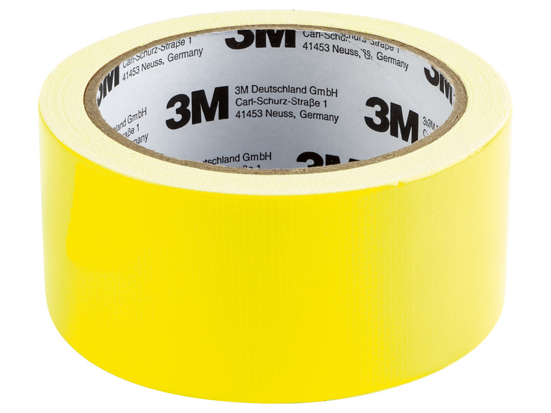 3M Neónová textilná lepiaca páska, 10 m (neónová žltá)