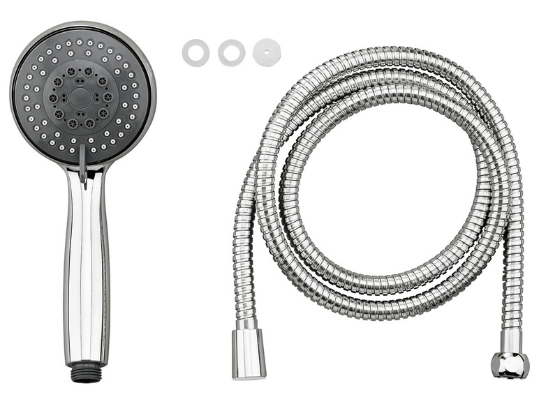 Prejsť na zobrazenie na celú obrazovku: LIVARNO home Multifunkčná sprchová hlavica, so sprchovou hadicou – obrázok 3