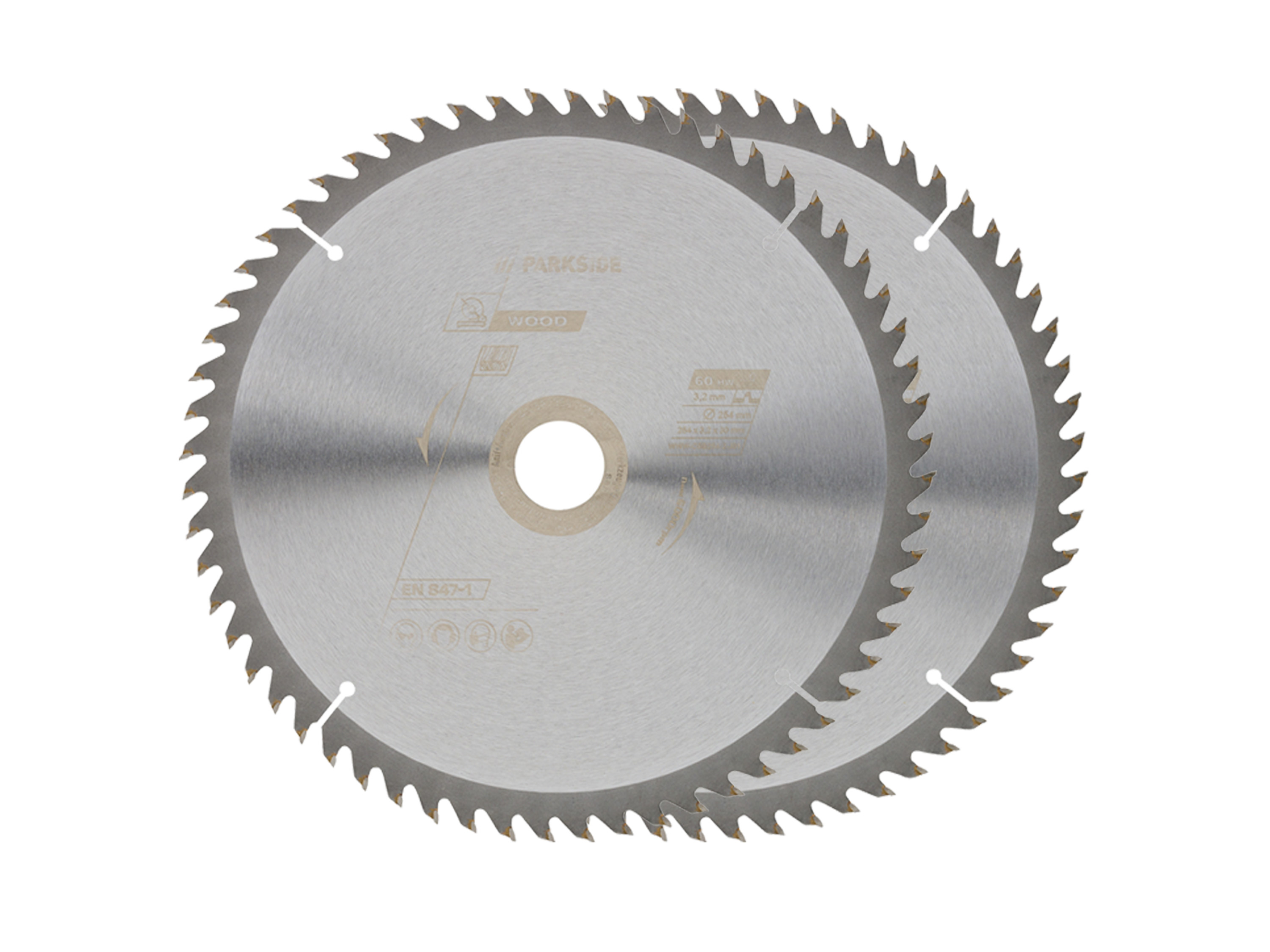 E-shop PARKSIDE® Súprava pílových kotúčov (254 mm, 2 kusy)