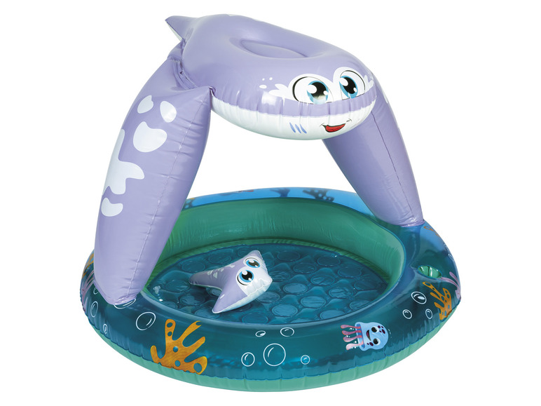Prejsť na zobrazenie na celú obrazovku: Playtive Detský nafukovací bazén so strieškou – obrázok 2