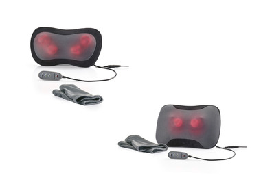 SILVERCREST® PERSONAL CARE Masážny vankúš shiatsu na šiju/chrbát SSNR 12 B3