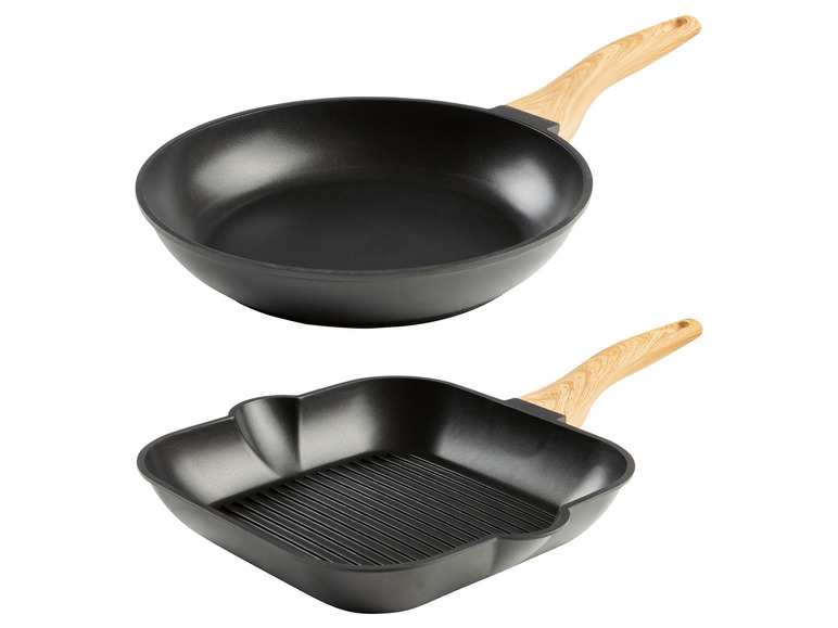 ERNESTO® Grilovacia panvica z hliníkovej liatiny, Ø 28 cm