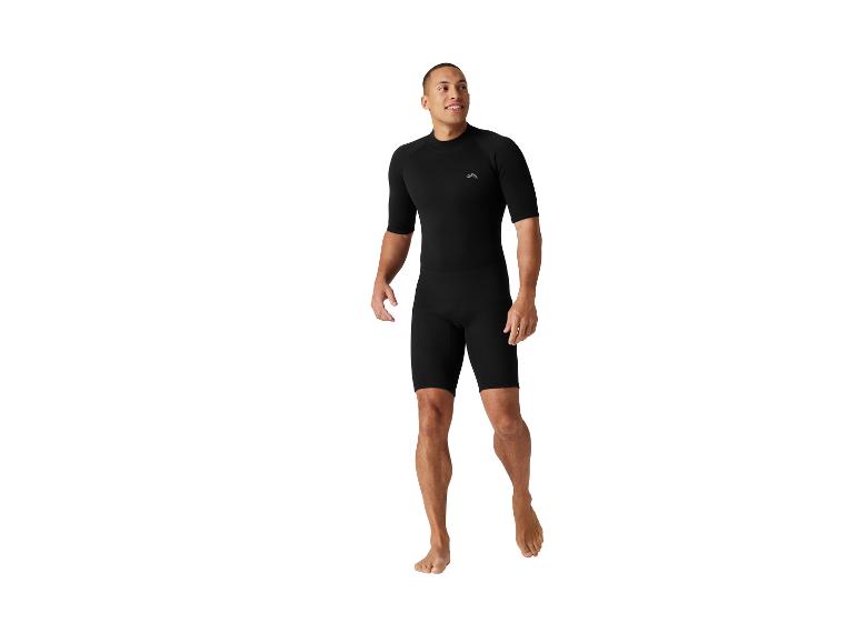 Čierny pánsky krátky neoprénový oblek Rip Curl.