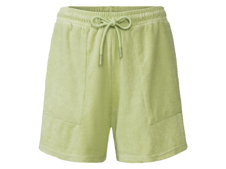 E-shop esmara® Dámske froté šortky (XS (32/34), zelená)