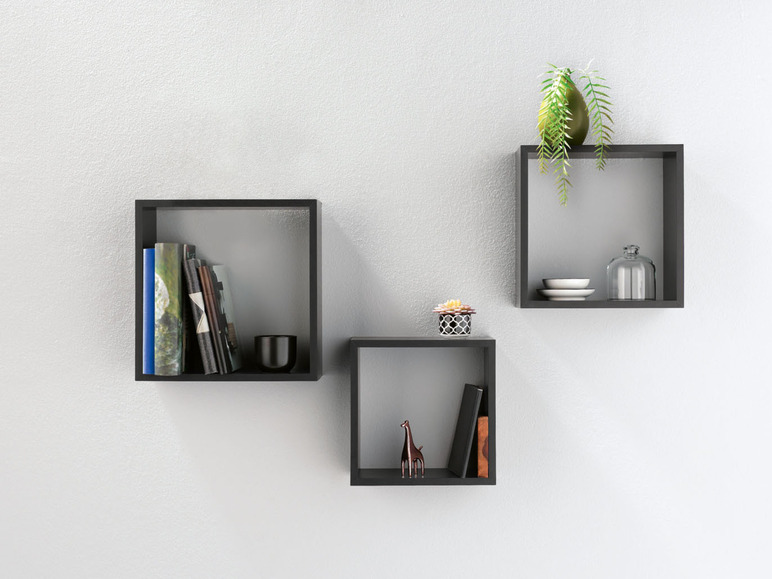 Prejsť na zobrazenie na celú obrazovku: LIVARNO home Polička, 30 x 30 cm, 3 kusy – obrázok 6