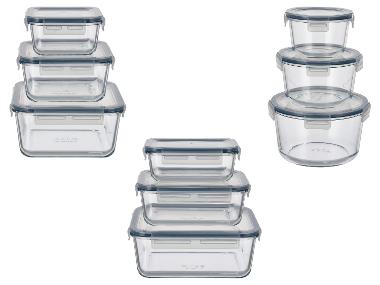 SILVERCREST® Súprava potravinových dóz Premium, 3-dielna