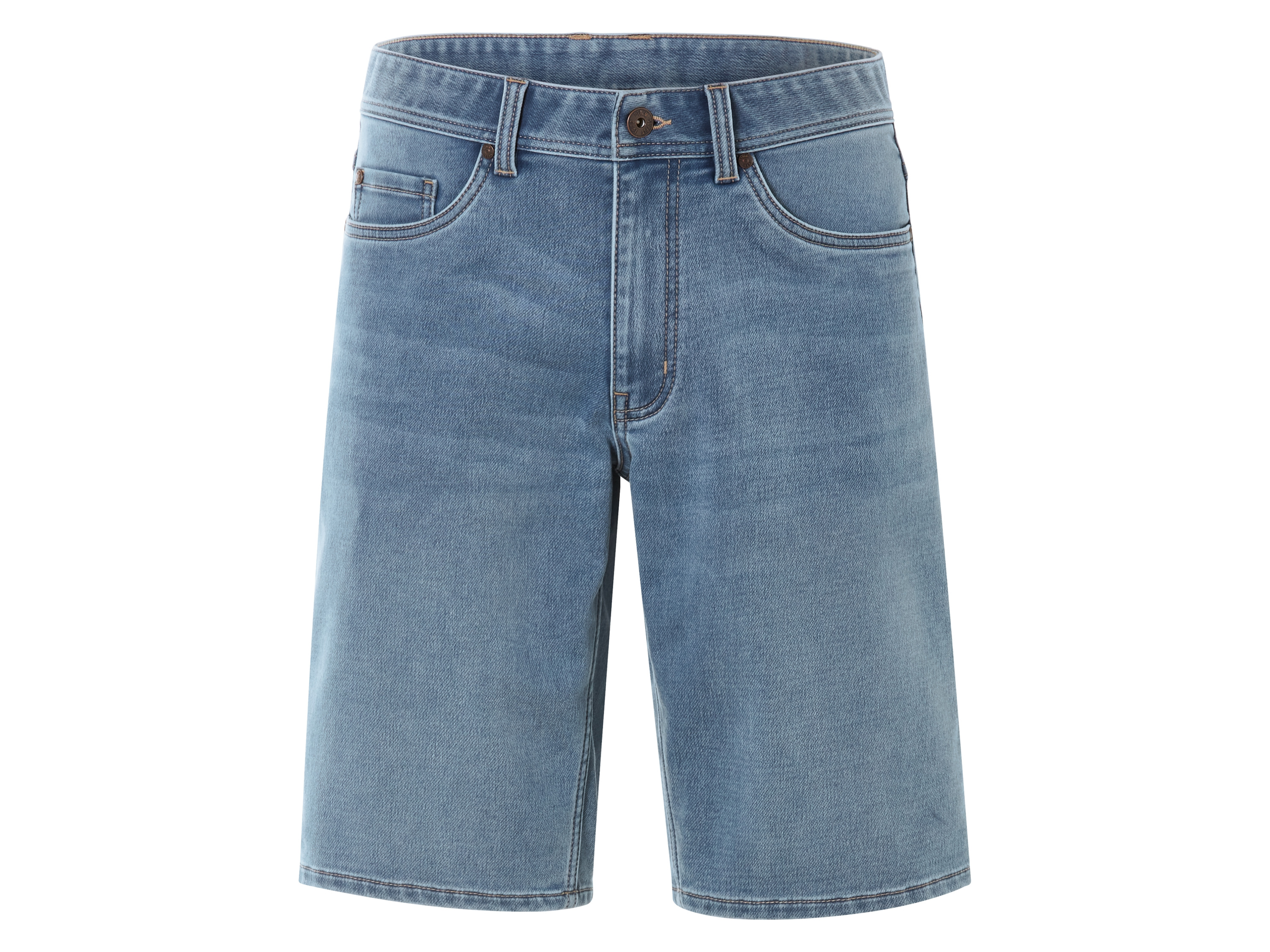 LIVERGY® Pánske denimové bermudy (modrá, 48)