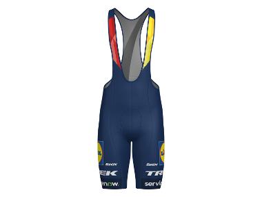 Team Lidl-Trek 2026, pánske cyklistické nohavice s trakmi.