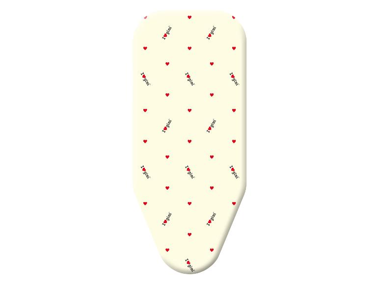 Žehliaca doska s potlačou 'I❤gimi'.