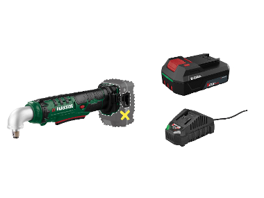 PARKSIDE® Aku uhlový rázový uťahovák 20 V PAWS 20 A1 + Akumulátor 20 V/2 Ah PAP 202 A1 + Nabíjačka 20 V/2,4 A PLG 20 C1
