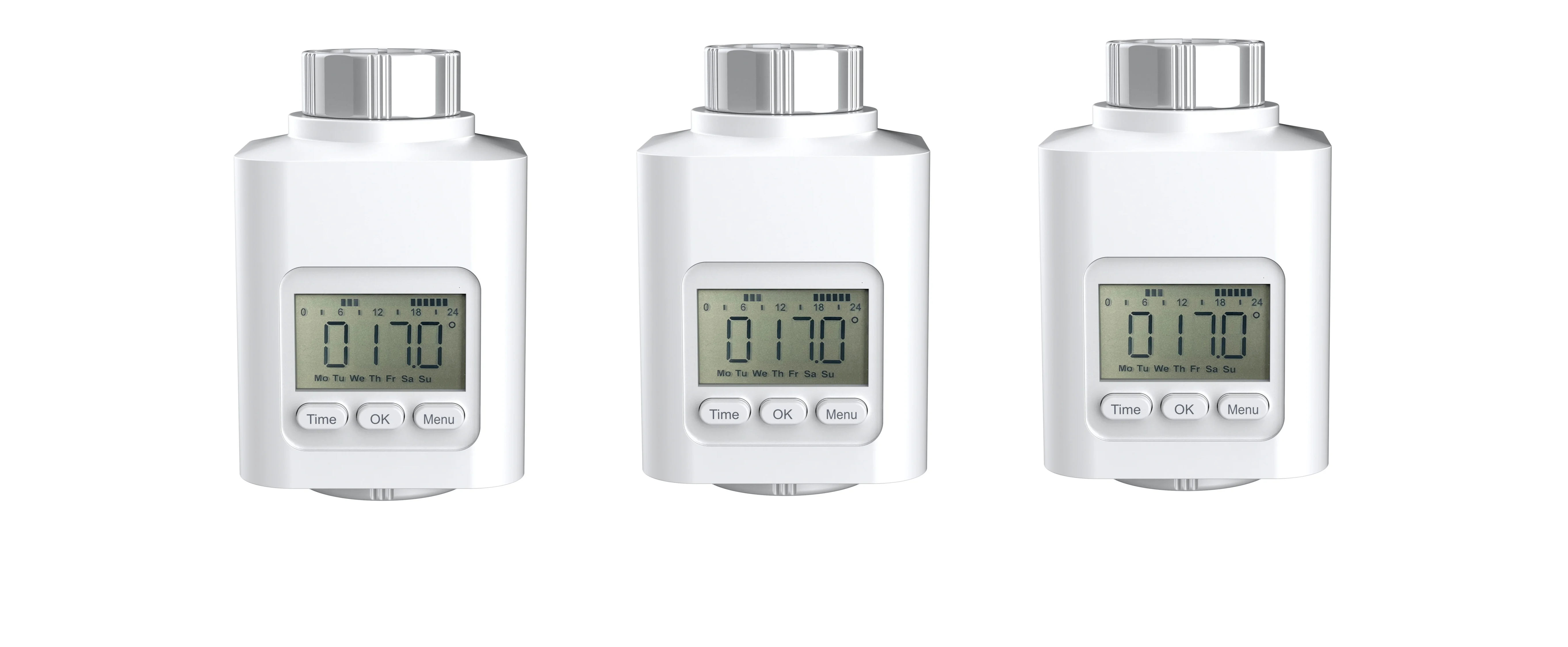 TRONIC® Termostat výhrevného telesa, 3 kusy