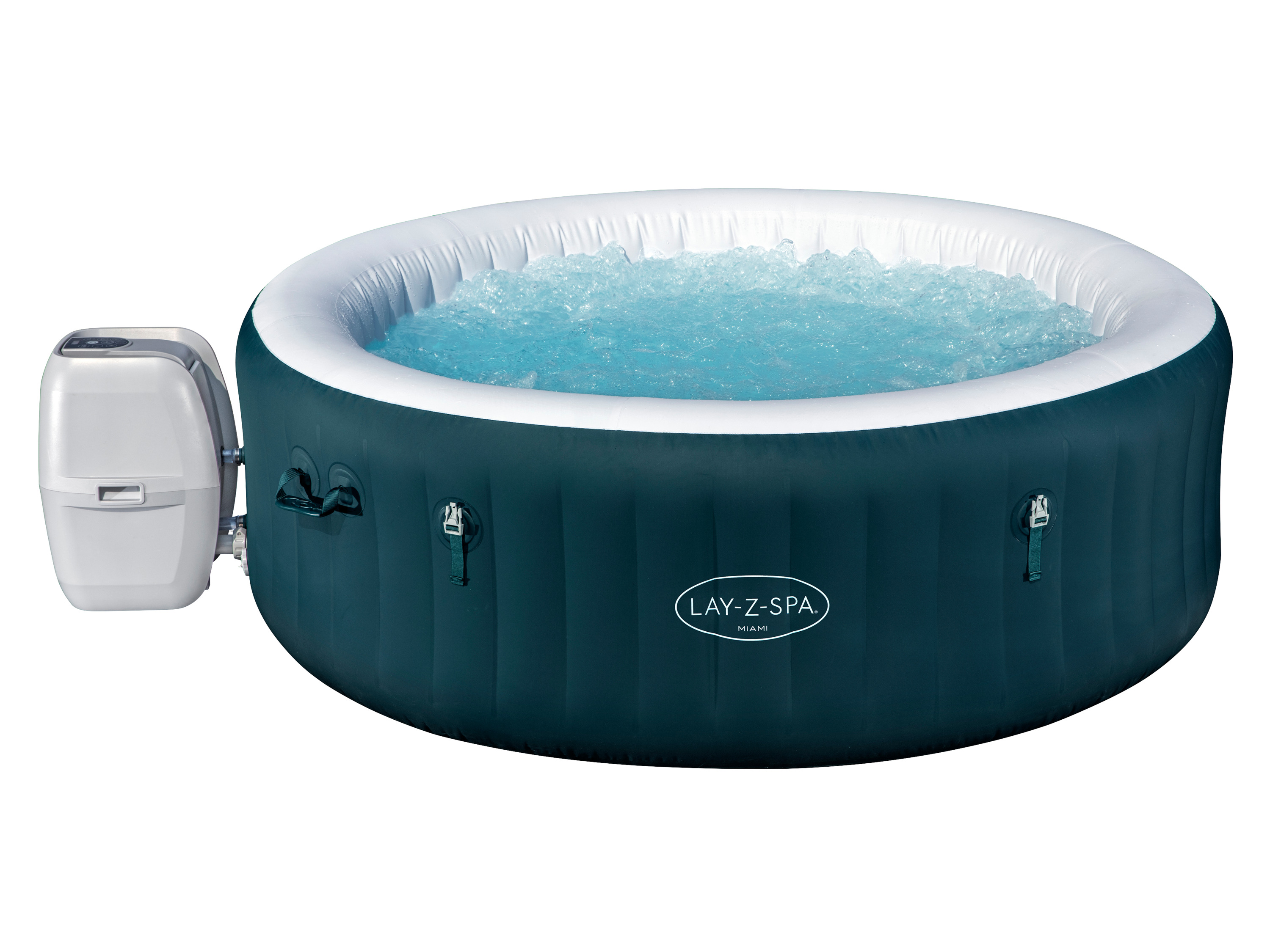 Bestway Vírivka Lay-Z Spa Miami Energy, zelená, Ø 196 x 96 cm