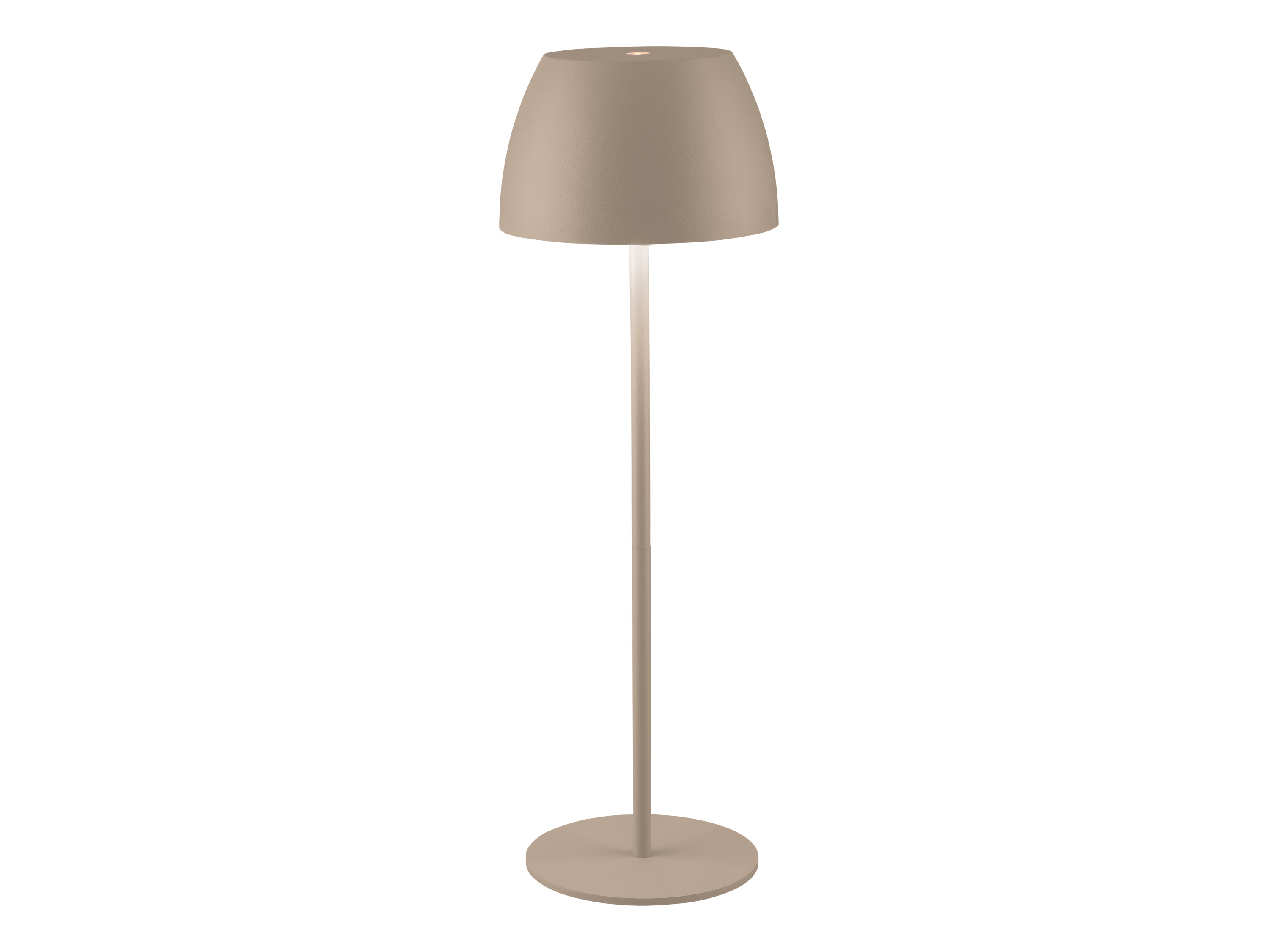 LIVARNO home Aku LED stolná lampa (béžová)