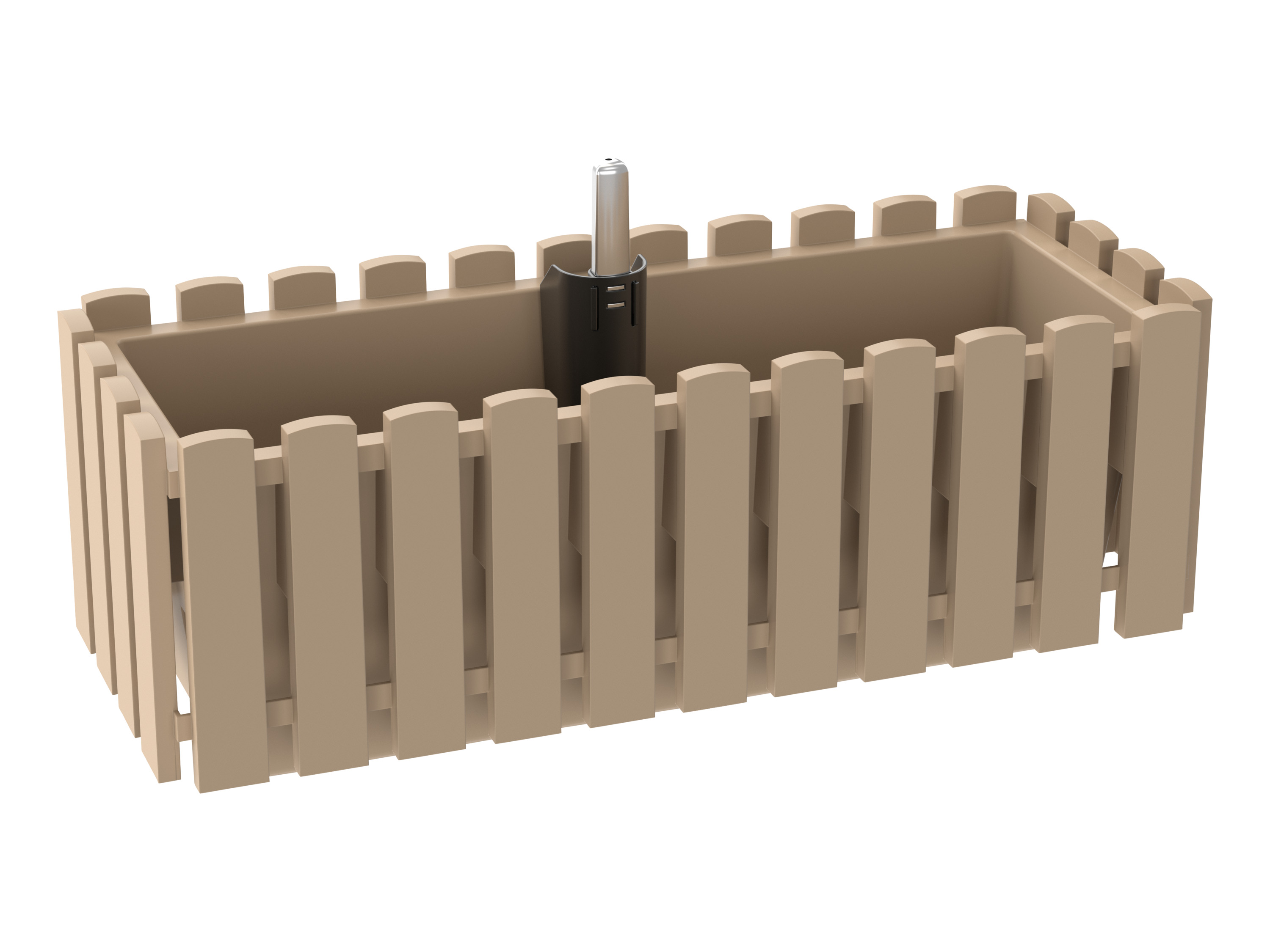 PARKSIDE® Kvetináč, 50 cm (béžová)