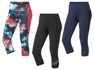 CRIVIT Dámske funkčné capri legíny