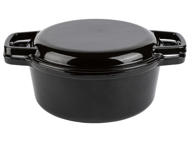 Prejsť na zobrazenie na celú obrazovku: ERNESTO® Liatinový kombinovaný hrniec, Ø 22 cm – obrázok 2