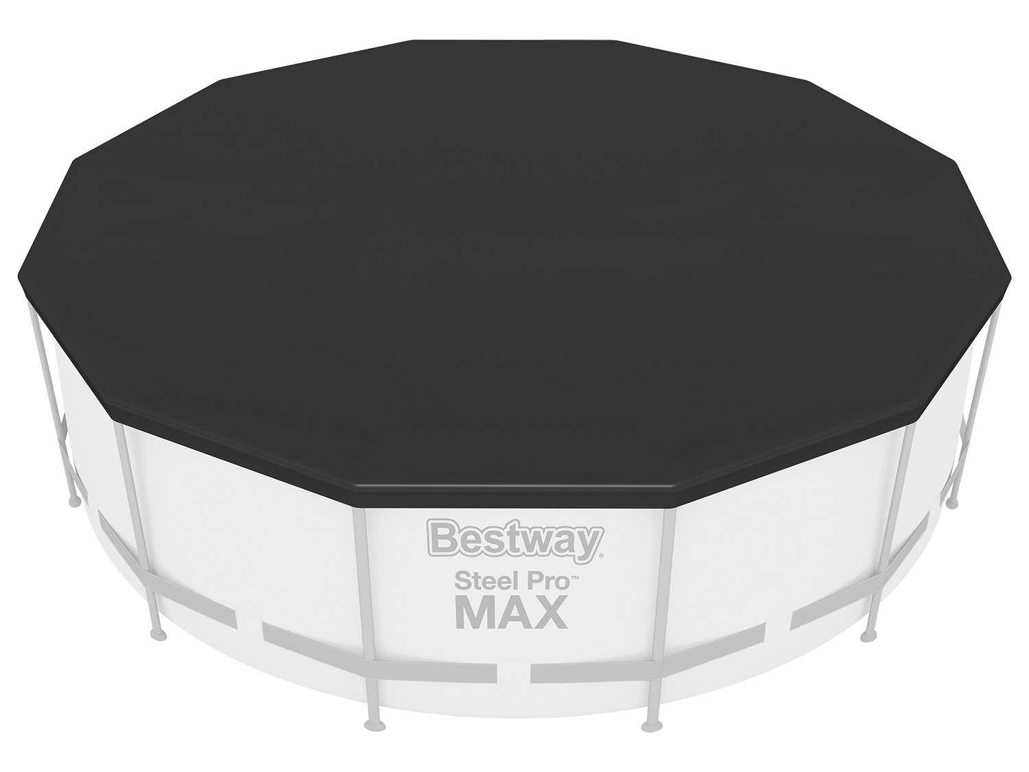 Bestway Krycia plachta na bazén (Ø 370 cm)