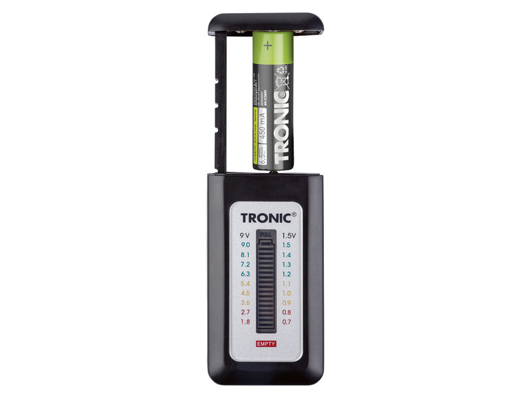 Prejsť na zobrazenie na celú obrazovku: TRONIC Tester batérií – obrázok 1