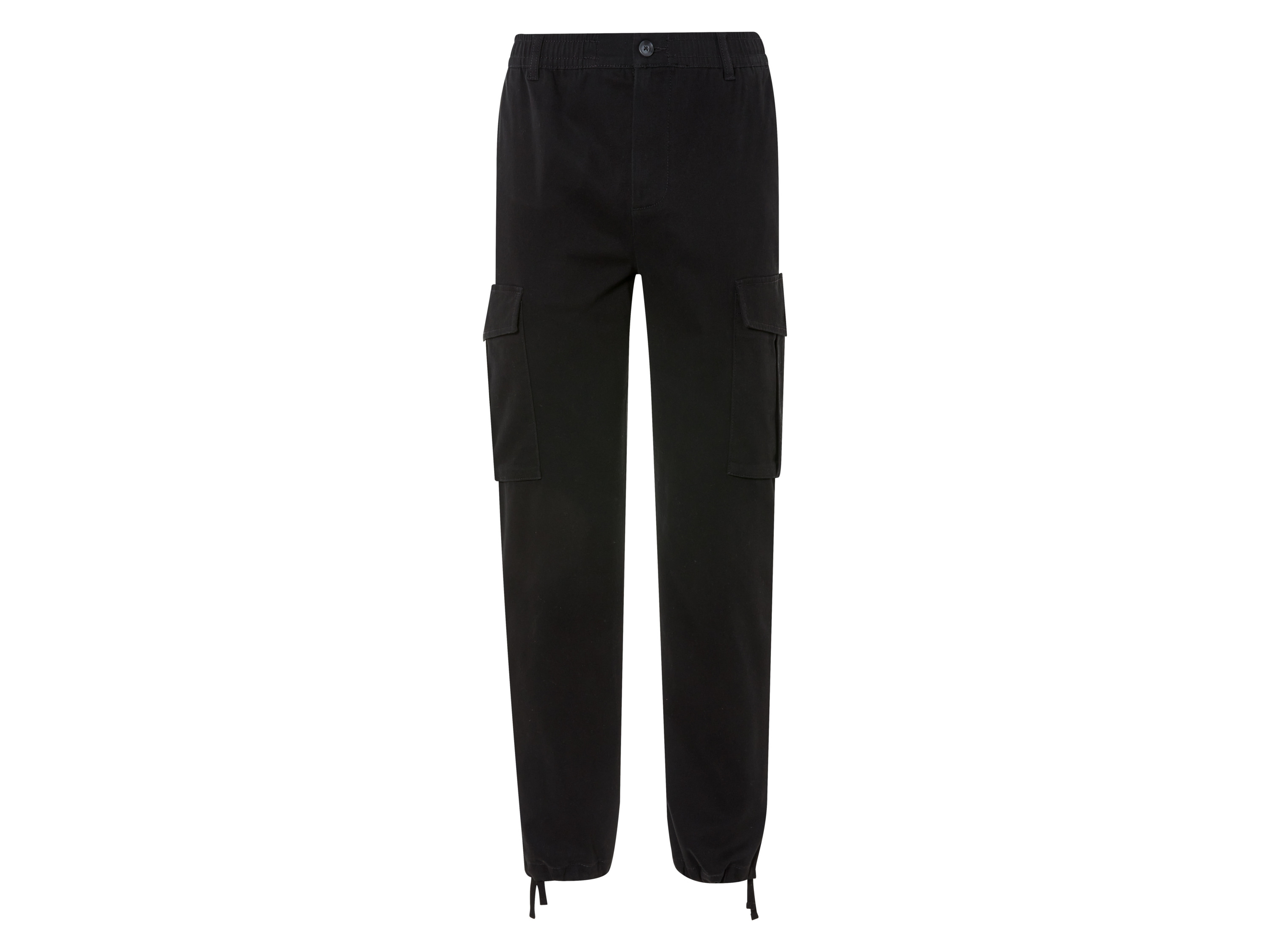 LIVERGY® Pánske cargo nohavice (čierna, XL (56/58))