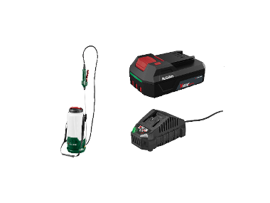PARKSIDE® Aku tlakový postrekovač PDSA D3 + Akumulátor 20 V/2 Ah PAP 202 A1 + Nabíjačka na akumulátor 20 V/2,4 A PLG 20 C1