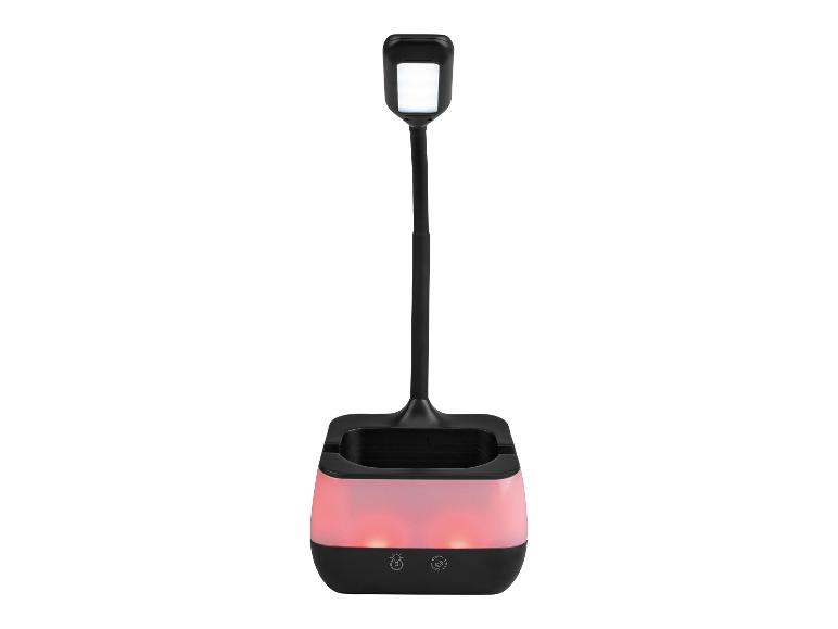 Livarno home Aku stolová lampa (čierna)
