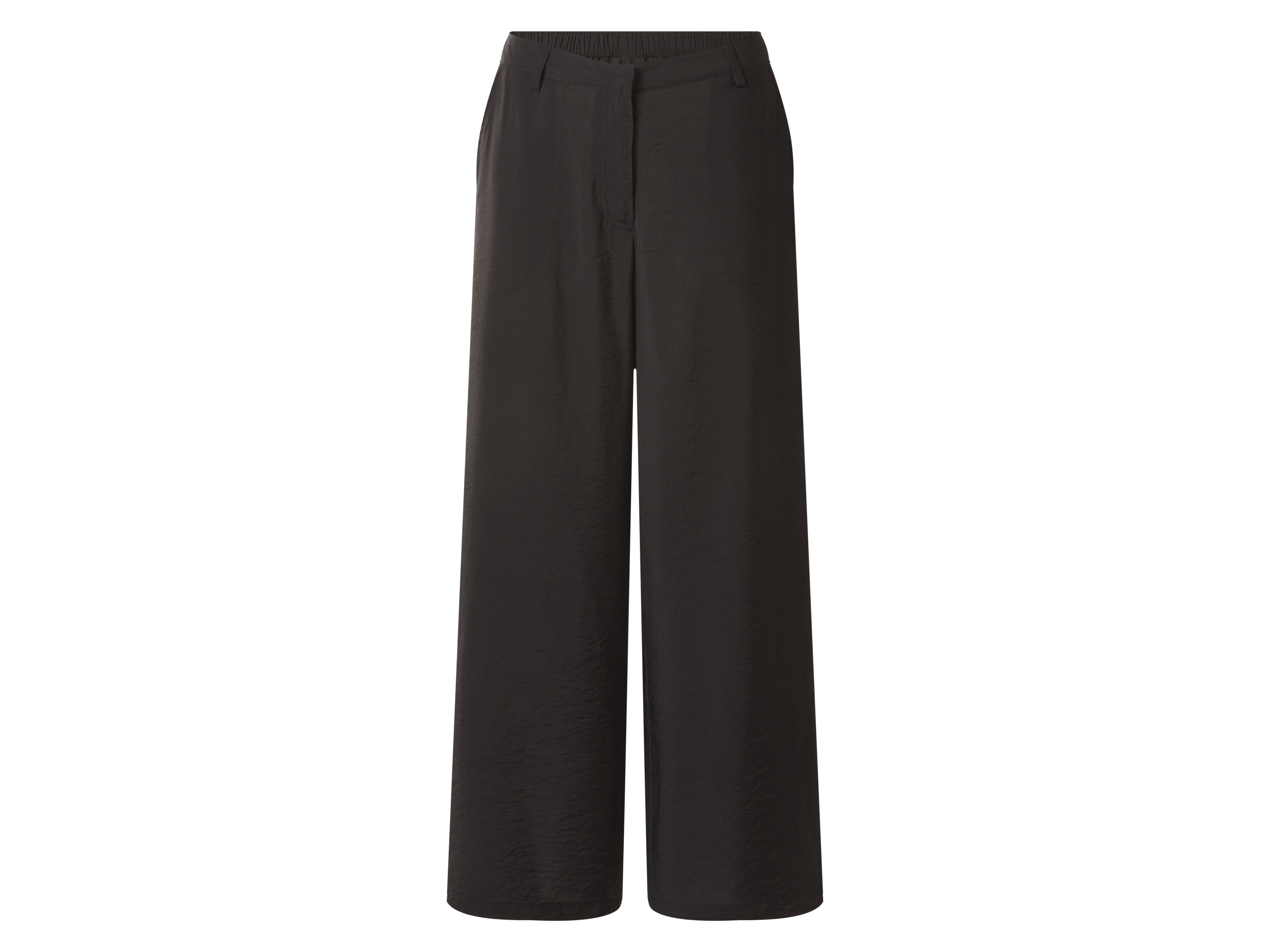 ESMARA® Dámske nohavice „Wide-Leg“ (čierna, L (44/46))