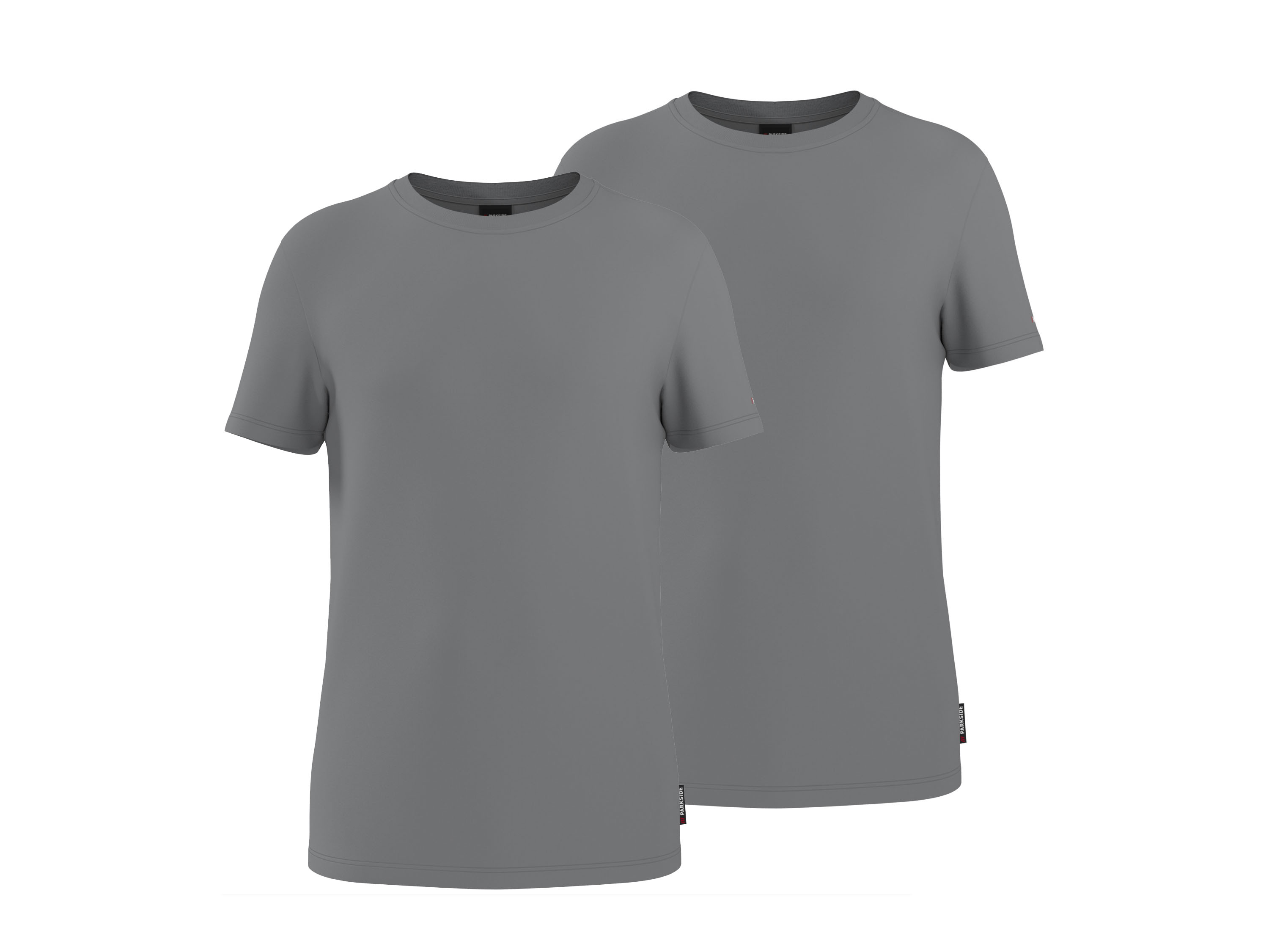 PARKSIDE® Pánske spodné tričko, 2 kusy (sivá, 7/XL)