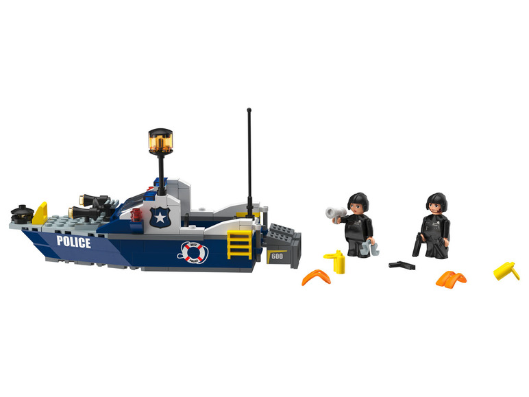 Prejsť na zobrazenie na celú obrazovku: Playtive Clippys Policajné auto/Hasičské auto/Robot/Policajný čln – obrázok 6
