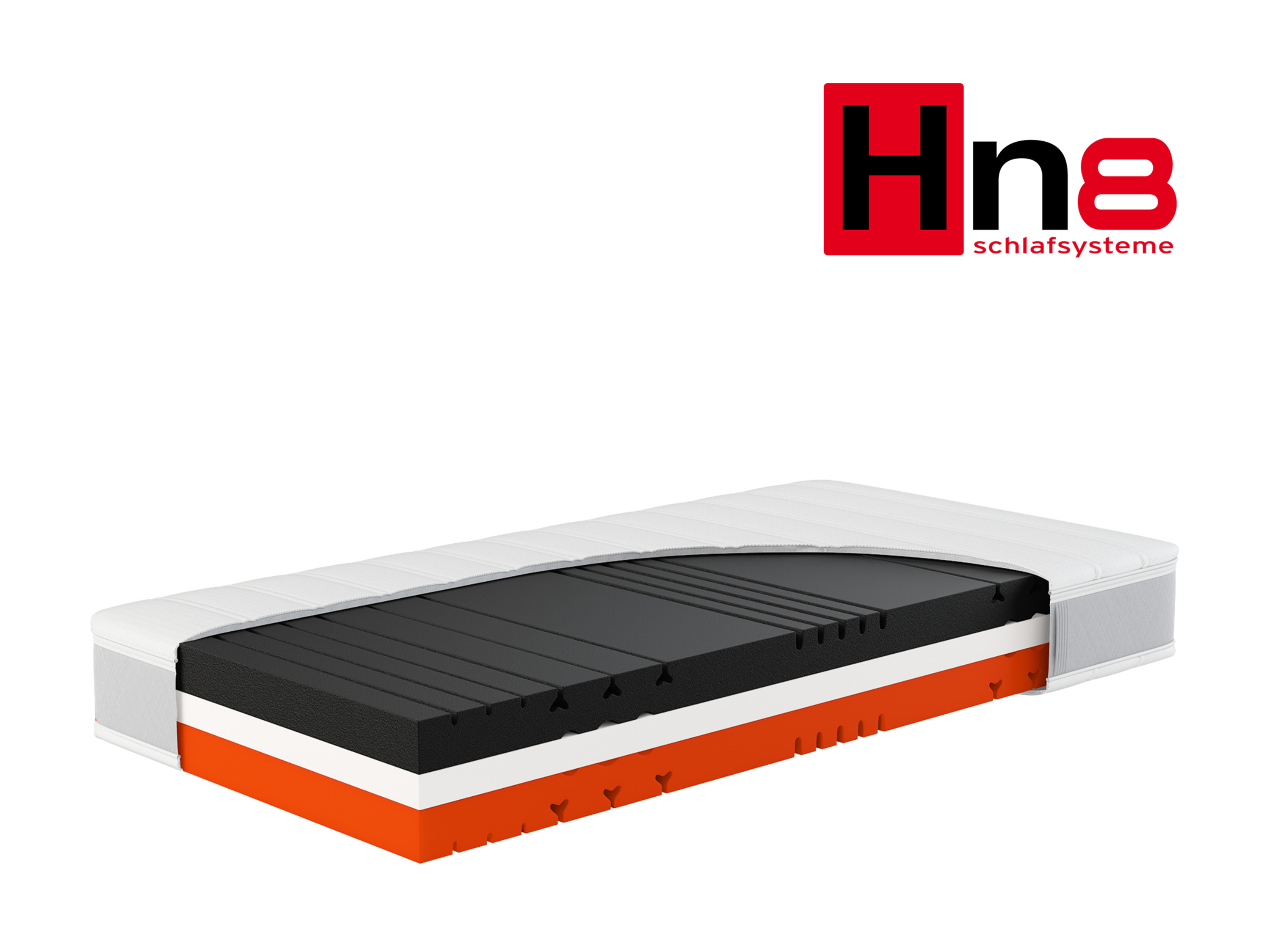 Hn8 Schlafsysteme 7-zónový matrac zo studenej peny Sleep Balance Pro (H2/H3, 160 x 200 cm)