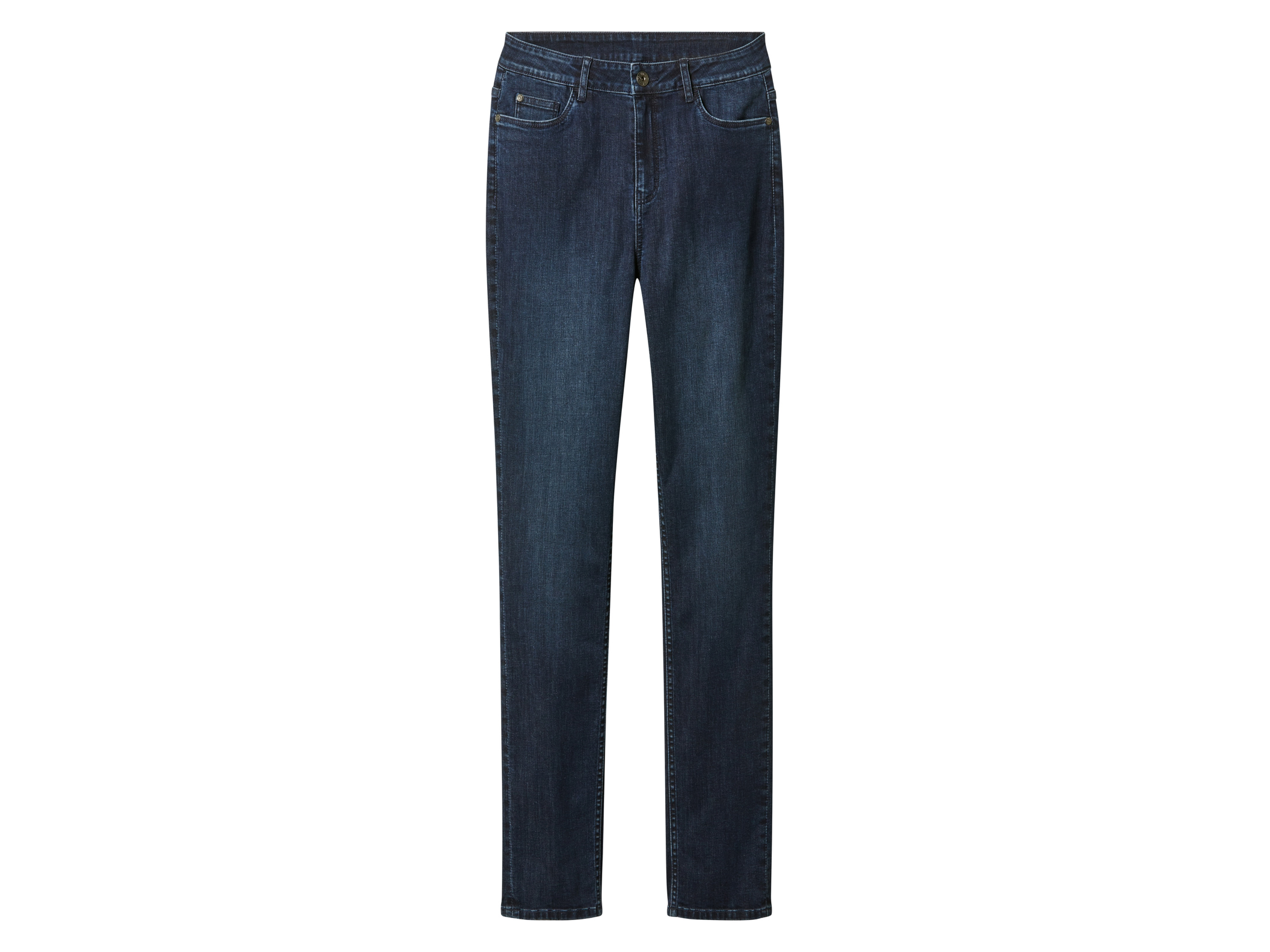 esmara® Dámske rifle „Slim Fit" (tmavomodrá, 38)