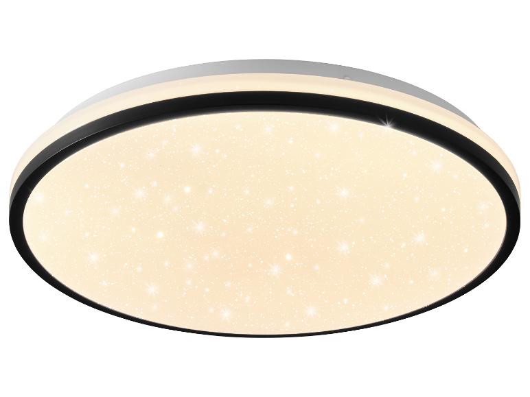 Okrúhle LED stropné svietidlo s efektom hviezdnej oblohy