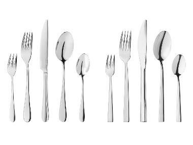 SILVERCREST® Príbor z ušľachtilej ocele, leštený, 30-dielna súprava