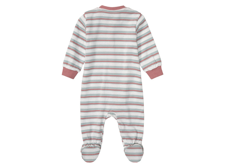 Prejsť na zobrazenie na celú obrazovku: lupilu® Dievčenský overal na spanie pre bábätká BIO – obrázok 3