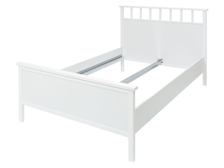 Prejsť na zobrazenie na celú obrazovku: LIVARNO home Rám postele Stockholm, 140 cm, biela farba – obrázok 1