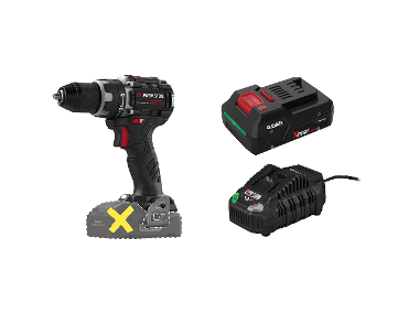 PARKSIDE® Aku vŕtací skrutkovač PABSP 20 Li C4 + Smart akumulátor 20 V/4 Ah PAPP 204 A1 + Rýchlonabíjačka 20 V/4,5 A PLG 20 C3