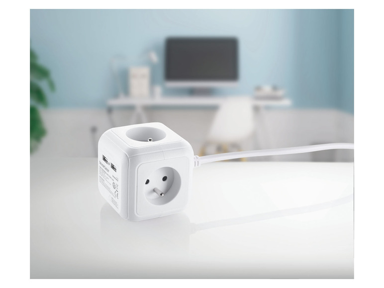 Prejsť na zobrazenie na celú obrazovku: SILVERCREST® Zásuvková kocka s USB vstupmi – obrázok 4
