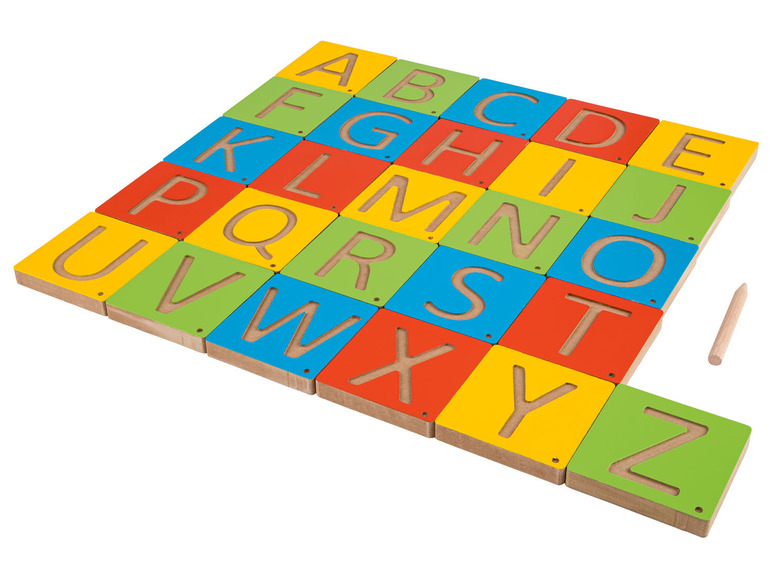 Prejsť na zobrazenie na celú obrazovku: Playtive Vzdelávacia drevená tabuľka Montessori – obrázok 3
