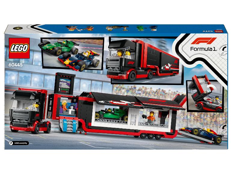 LEGO City Formula 1 kamión a pretekárske autá
