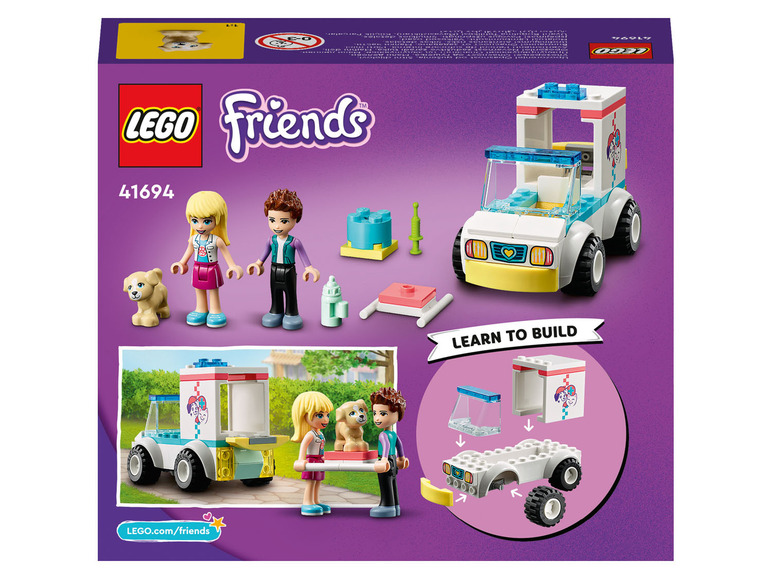 Prejsť na zobrazenie na celú obrazovku: LEGO® Friends 41694 Veterinárna Sanitka – obrázok 3