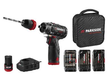 PARKSIDE PERFORMANCE® Aku vŕtací skrutkovač s príslušenstvom 12 V PBSPA 12 E4